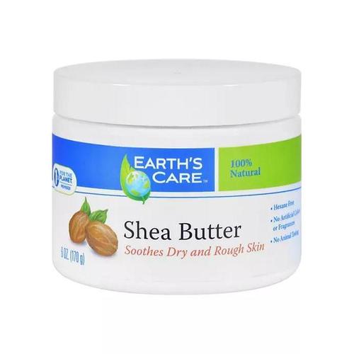 earths care|hg1566223 6 oz shea butter - 100 percent pure