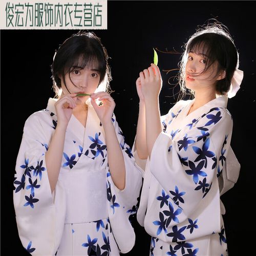 eynlfengedun日式和服女正装日本传统服装cos女可爱神明少女改良日系