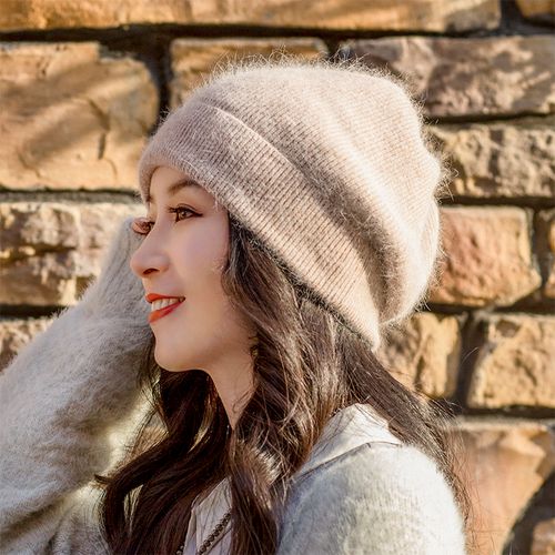 帽子女秋冬韩版潮时尚百搭洋气漂亮的妈妈女士冬季保暖针织毛线帽