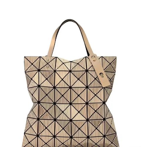 blvcyl三宅包包日本一生包包女3月新款六格原厂条纹压印手提包几何菱