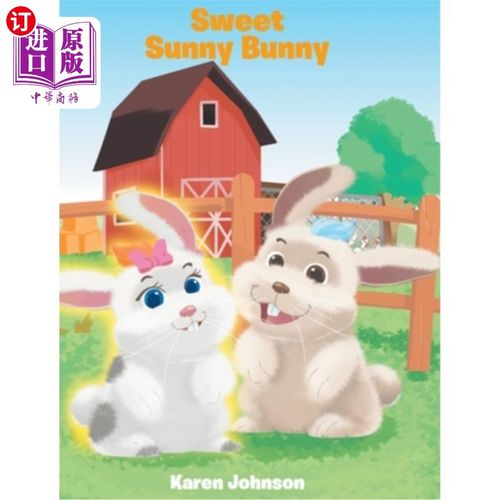 海外直订sweet sunny bunny 甜蜜的阳光明媚的兔子
