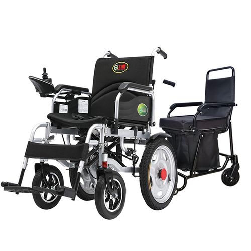 九圆电动轮椅车老年人双人残疾人家用可折叠轻便智能全自动老人 至尊