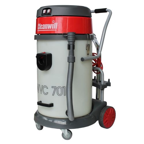 克力威wvc701吸尘吸水机 ldpe桶身耐酸碱工业干湿两用车间吸尘器