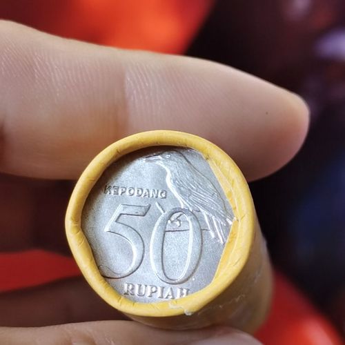 25枚 印度尼西亚50卢比 一卷 20mm 全新 硬币 纪念币 收藏品 亚洲【5