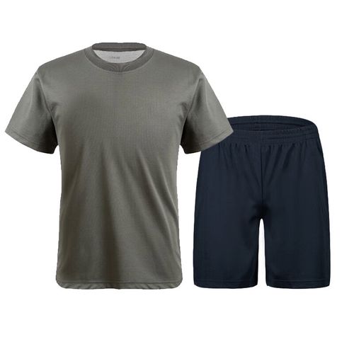 体能训练服套装夏季男女军迷短袖短裤作训服速干透气体能t恤体能训练