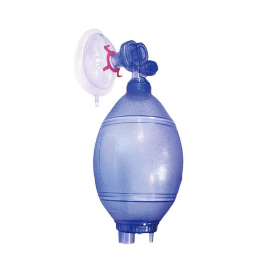 海笛 简易呼吸器 复苏器蓝球囊 面罩 nwzg-2