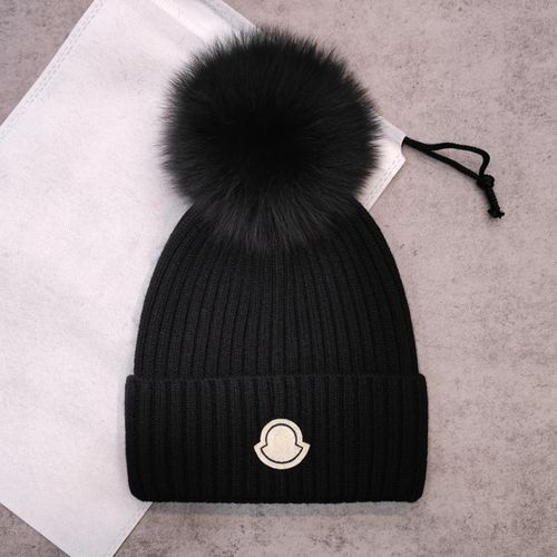 冬季新款毛球竖条纹针织毛线帽女式麻花羊毛编织帽шапка cap