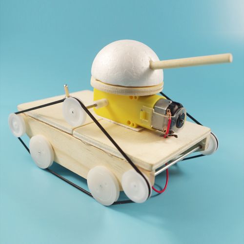 坦克科技制作儿童diy手工材料小发明中小学生实验科学实验
