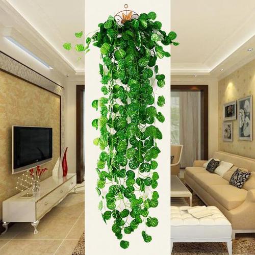 仿真绿萝 假花壁挂室内客厅绿植装饰植物墙壁假花吊兰藤条藤蔓