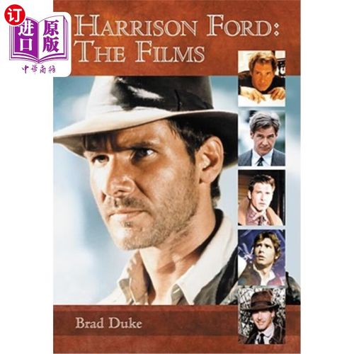 海外直订harrison ford: the films 哈里森·福特:电影