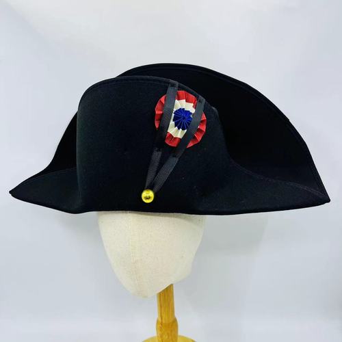 法国拿破仑帽 拿破仑经典双角帽 历史复刻