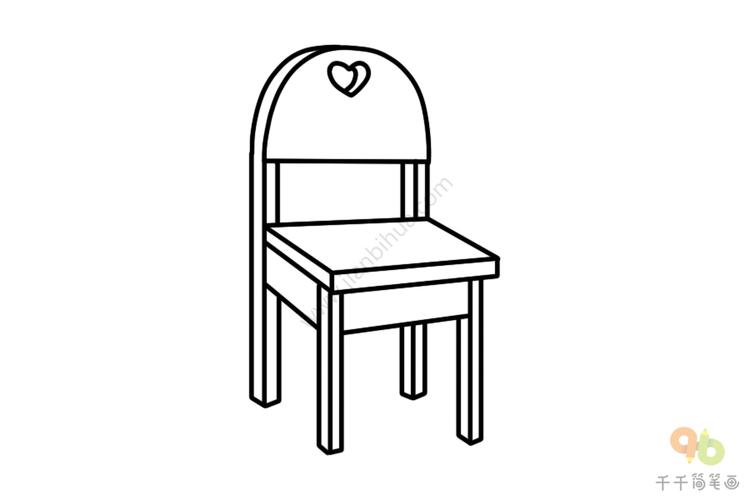 木椅简笔画图片如何画椅子简笔画创意师:段祥龙