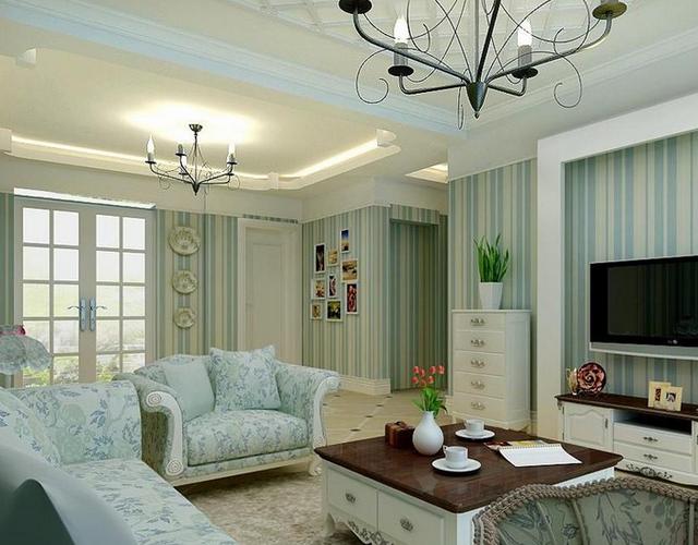 建材材料 客厅墙纸 在选择客厅壁纸的时候,小户型客厅可以可以使用