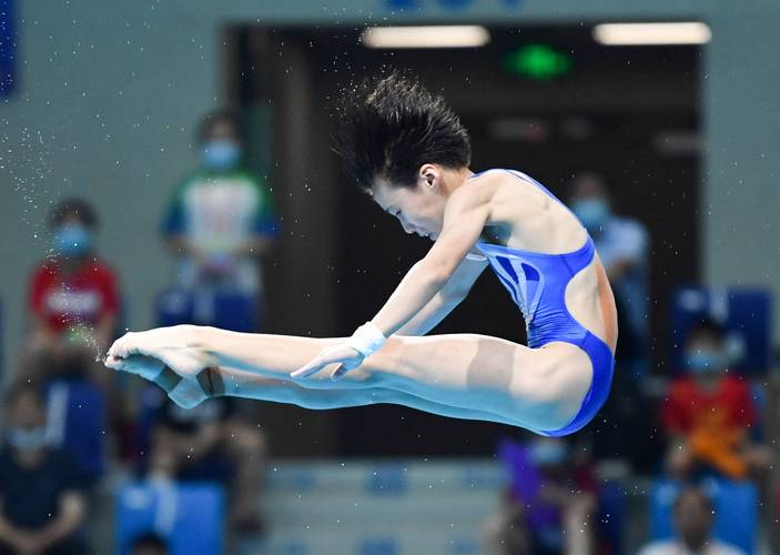 跳水——青年组女子跳台决赛赛况