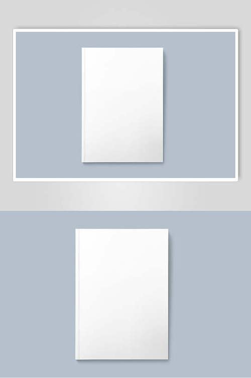 白色画册封面效果图片-白色画册封面效果素材下载-众图网