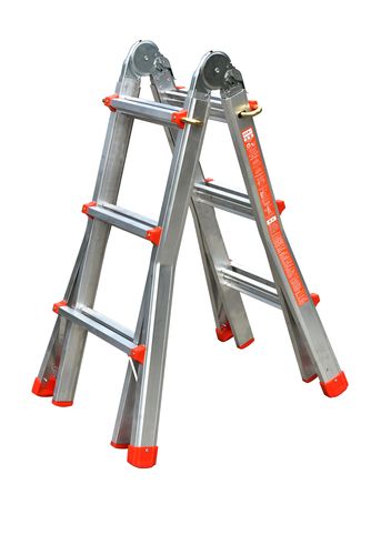 拓高加宽小巨人梯多功能折叠伸缩铝合金工程可移动家用梯