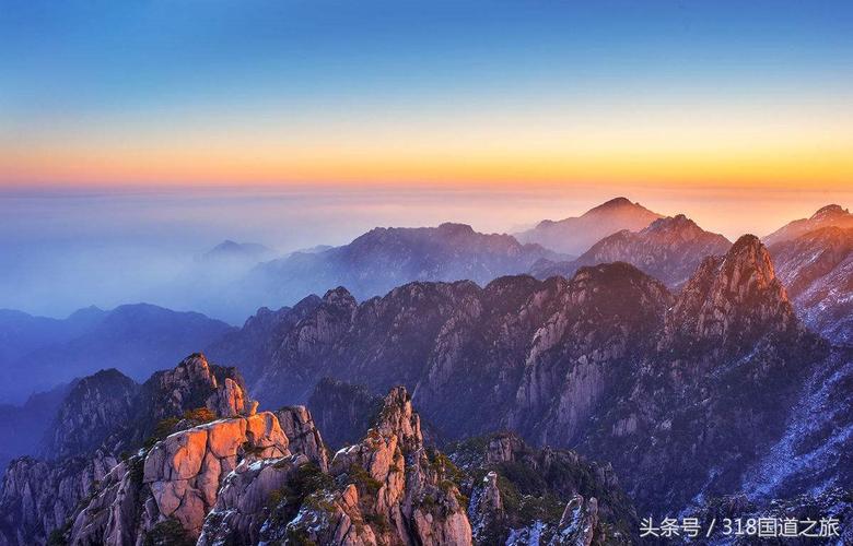 中国著名山峰图片大全