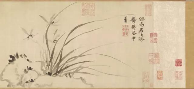 四君子图——中国历代名家笔下的梅兰竹菊名画欣赏--书画--人民网