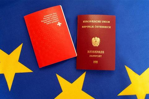 移民瑞士太难通过欧盟护照可另辟蹊径