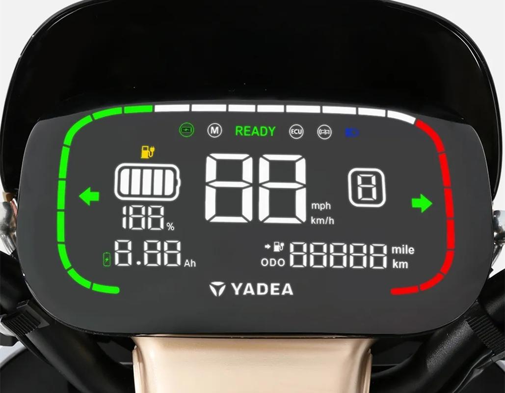 雅迪冠能g5pro125评测配备1000w电机能带来怎样的速度体验