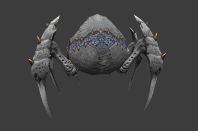 173 pbr次世代 自爆虫 甲虫 昆虫 蜘蛛 爬虫 外星生物 古生物 异形