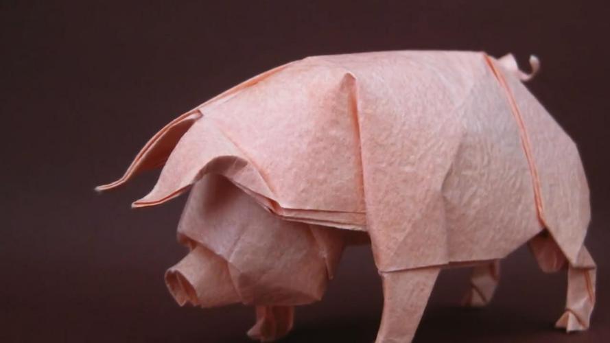 创意折纸diy,教你折纸"小猪"的方法,是不是很可爱!