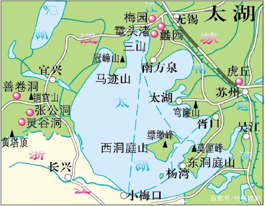 中国的五大淡水湖