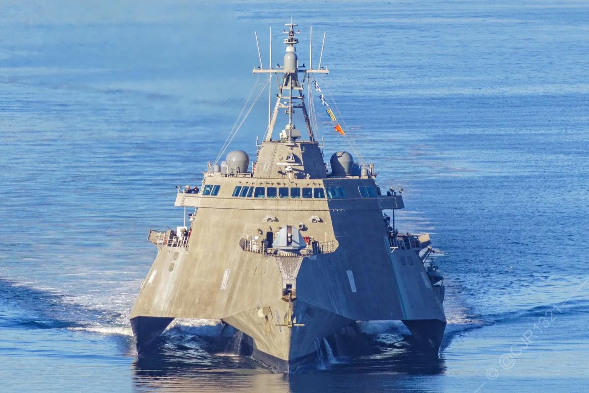 美海军9694独立级濒海战斗舰 服役时间:201 - 抖音