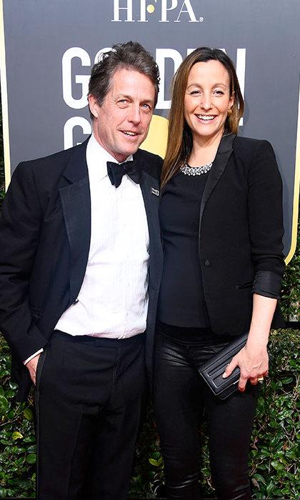  b>hugh grant and anna eberstein /b> after welcoming three