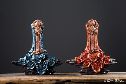 依托深厚的德化陶瓷传统技艺和扎实的艺术雕塑基础,王顺在传承传统