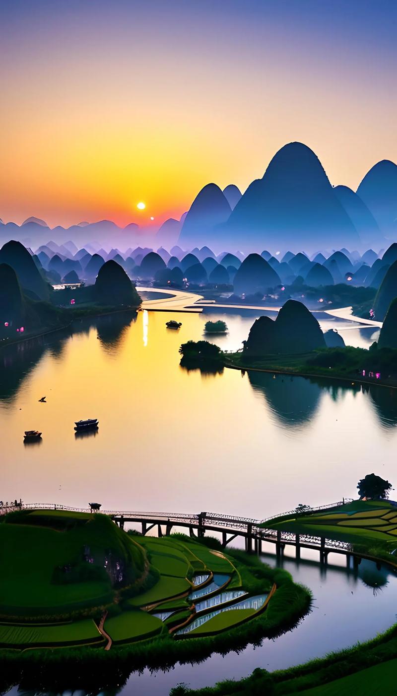广西的风景有多美!带你看桂林山水就知道.这随手一拍就是大片# - 抖音