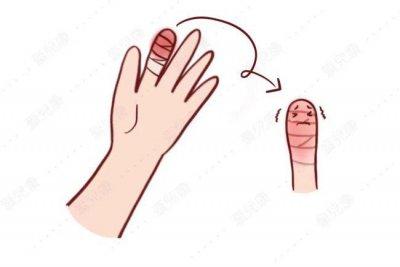 空手指为什么吓人 因为空手指的图片有一个洞