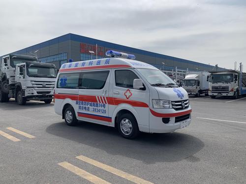 福田救护车国六g7小型救护车质量好服务好性价比高 直销广元市