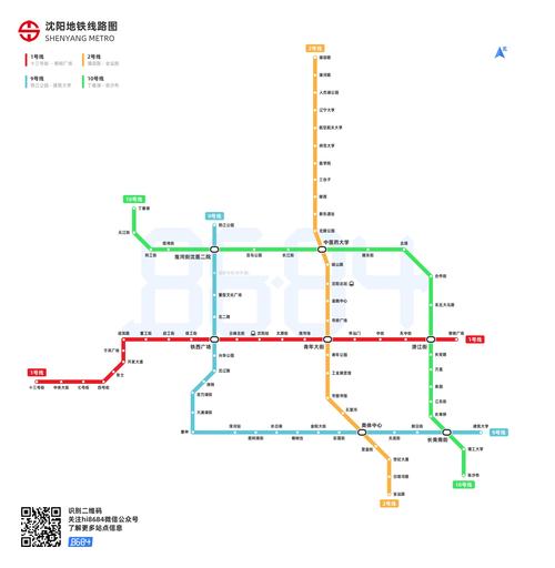 沈阳地铁线路图(点击查看大图)