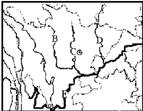 读四川地图答题(1)河流名称:a是______b是______d是______(2)从我县