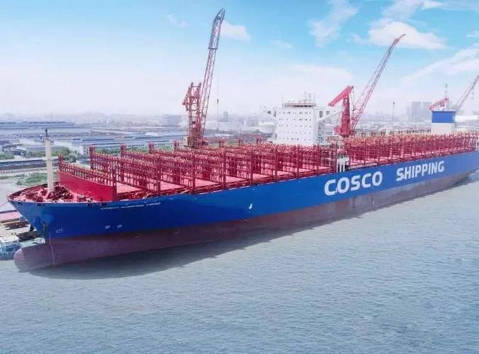 中远海运集团第五艘20000teu集装箱船命名交付