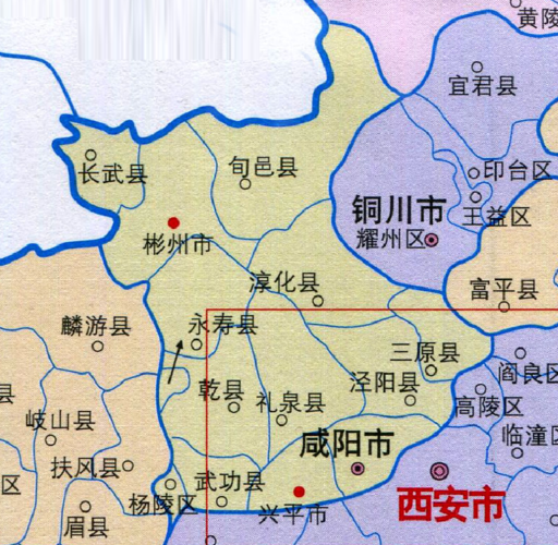 咸阳市人口分布乾县457万渭城区304万淳化县142万