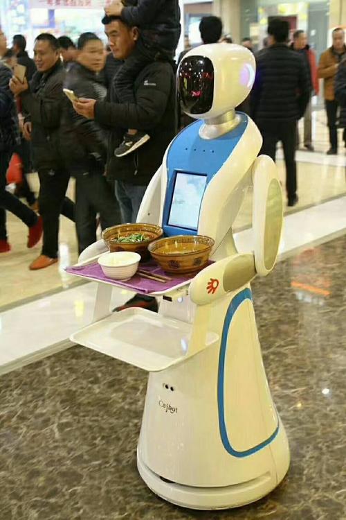 供应可自行移动送餐餐厅服务员机器人