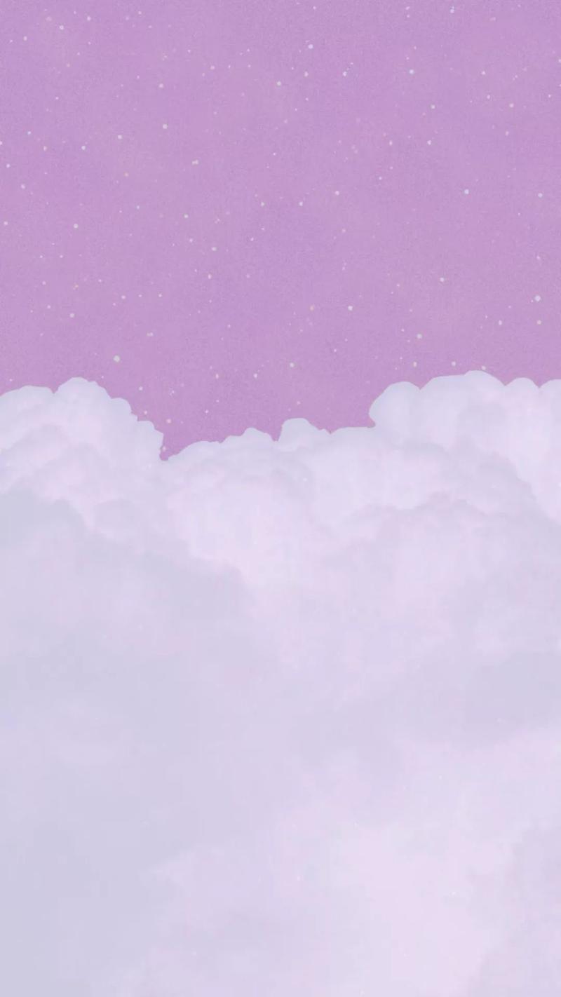 紫色壁纸梦幻少女心