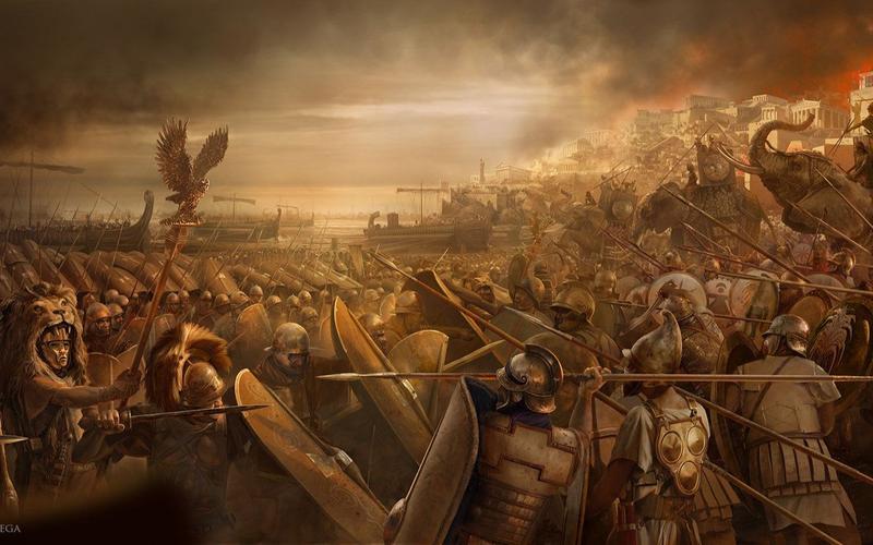 罗马2全面战争当汉尼拔被敲门传奇迦太基攻城战