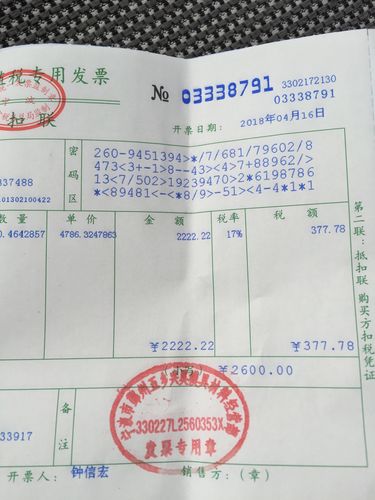 2018年宁波鄞州佰意达电梯配件有限公司采购增值税发票汇总.