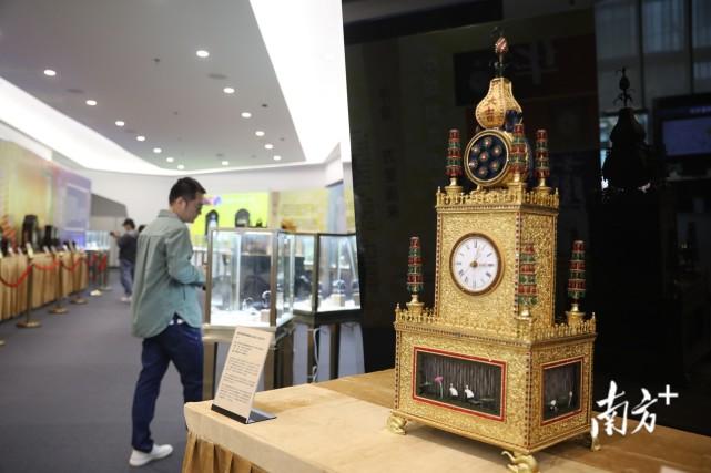 多图钟表爱好者福利来横琴看中国制造古董钟表展