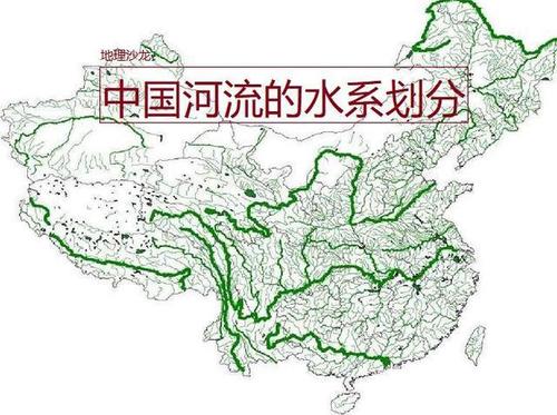 中国河流的水系划分