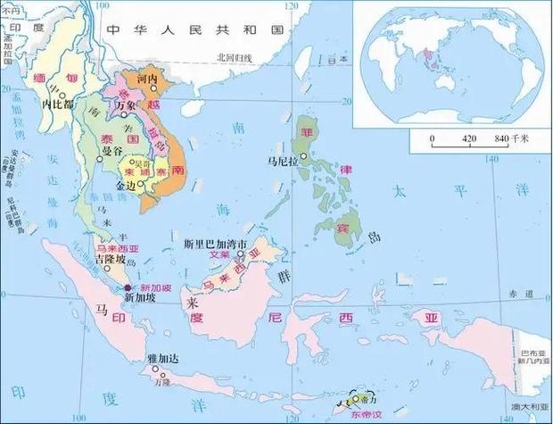 东南亚面积多少(东南亚国家之间拥有哪些领土问题)