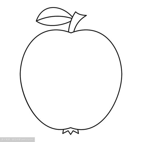 苹果图标轮廓样式