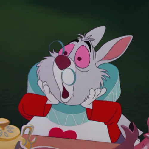 爱丽丝梦游仙境兔子头像