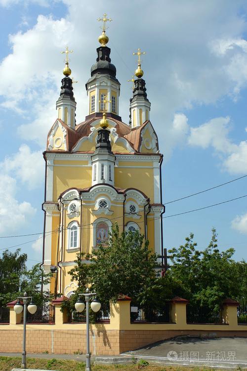 托木斯克州voskresenskaya教堂