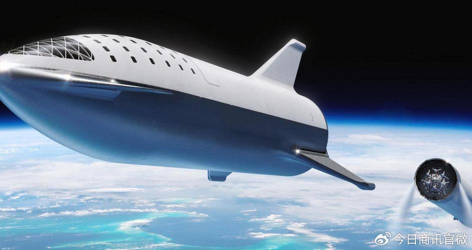 美国太空探索技术公司(spacex)的新一代重型运载火箭"星舰"以及飞船