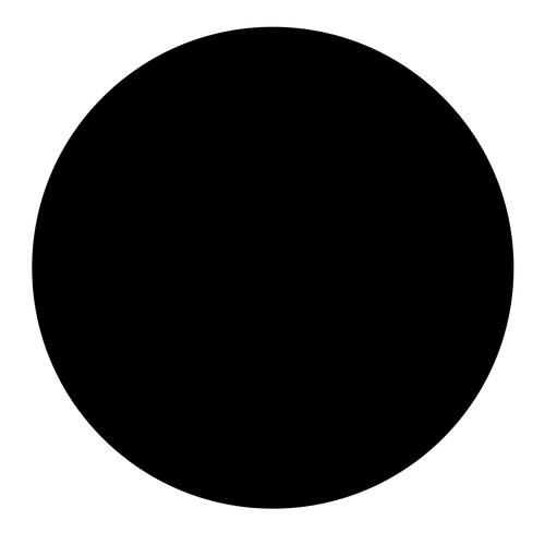 求一张黑色实心圆的图,越大越好,越清楚约好,就像下图一样,不过要大