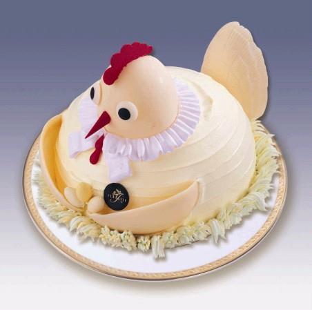 属鸡的生日蛋糕图片-3